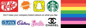 Don’t base your company brand colours on what you like